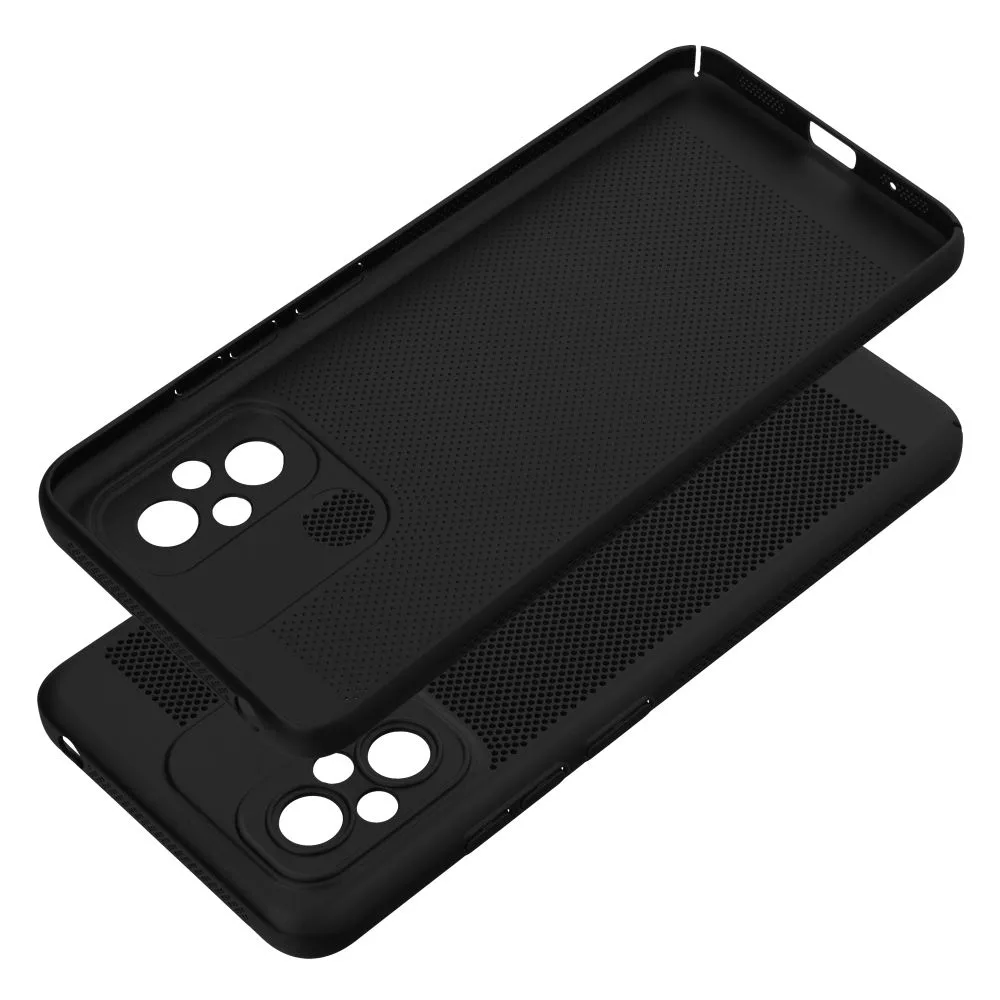 Plastové tvrdé pouzdro Coolcase Breezy na mobil Xiaomi Redmi 12C Černé
