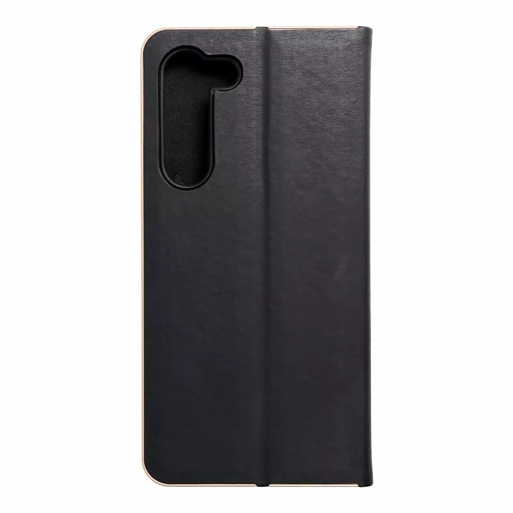 Luxusní flip pouzdro Coolcase Luna na mobil Samsung Galaxy S24 Černé