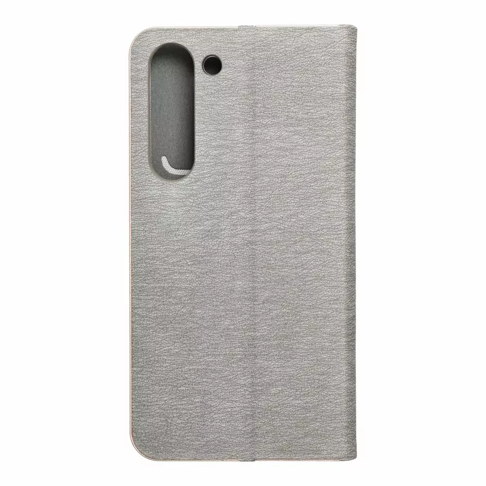 Luxusní flip pouzdro Coolcase Luna na mobil Samsung Galaxy A15 / A15 5G Šedé