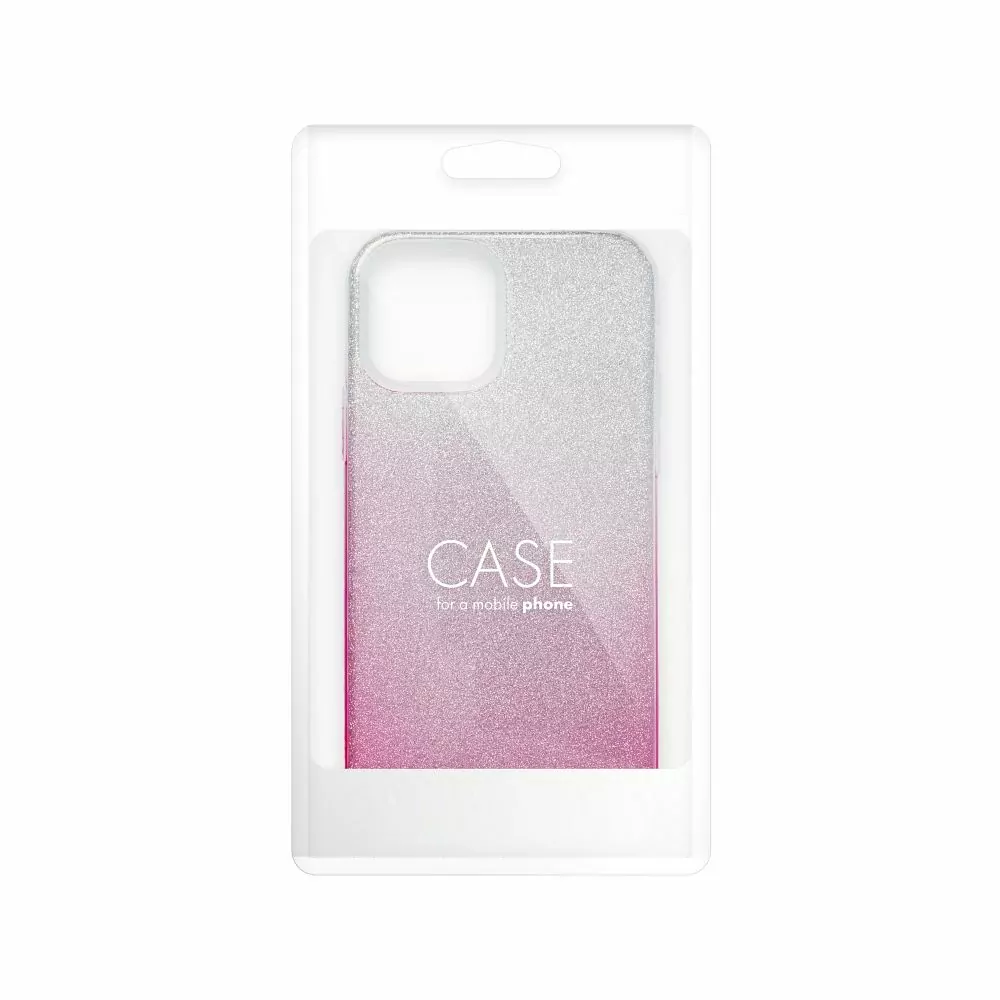 Třpytivé pouzdro Coolcase Shining na mobil Samsung Galaxy S24 Ultra Pink Silver