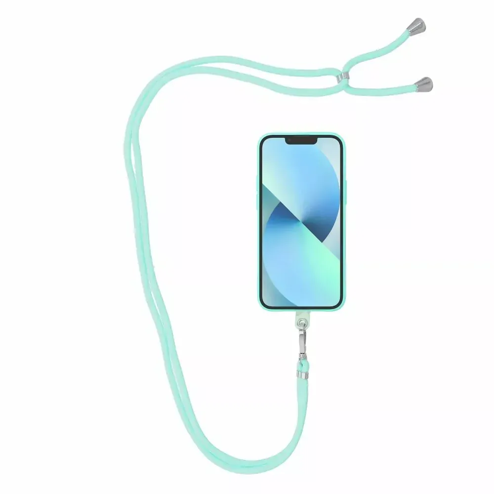 Univerzální dlouhý popruh SWING 6mm Crossbody přes rameno nebo kolem krku - zelený