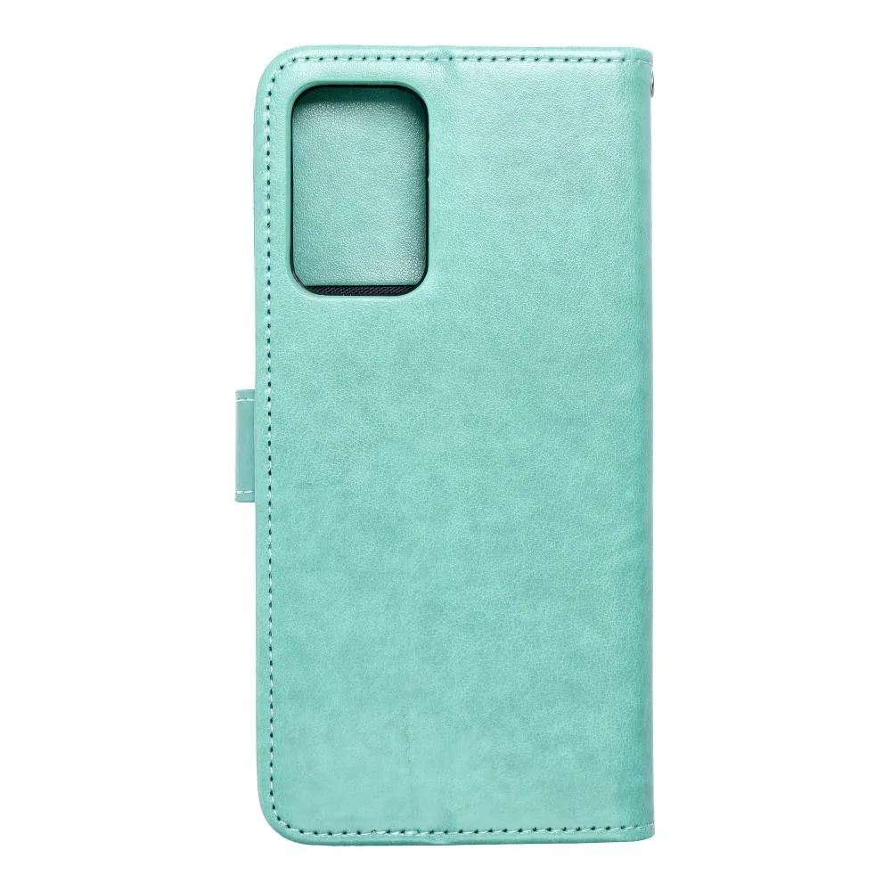 Flipové pouzdro Coolcase Mezzo na mobil Samsung Galaxy A52 / A52 5G / A52s 5G Zelená mandala