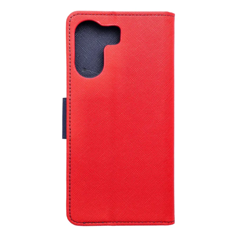 Knížkové flip pouzdro Coolcase Fancy Book - Xiaomi Redmi 13C / Poco C65 - Červené