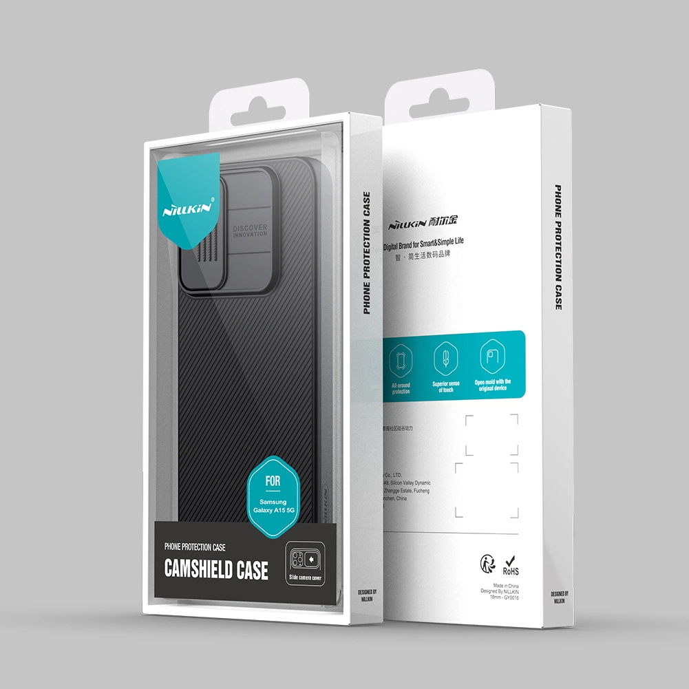 Pouzdro Nillkin CamShield pro Samsung Galaxy A15 / A15 5G s krytkou fotoaparátu