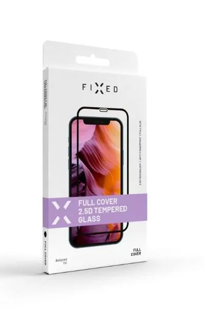 Ochranné sklo FIXED pro Xiaomi Redmi A3 / POCO C61, černé (8591680168484)