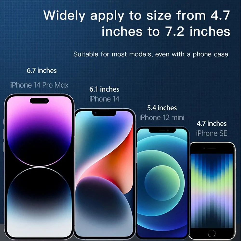 Držák do auta FORCELL F-Grip GuardianAV s uchycením do mřížky klimatizace - černý