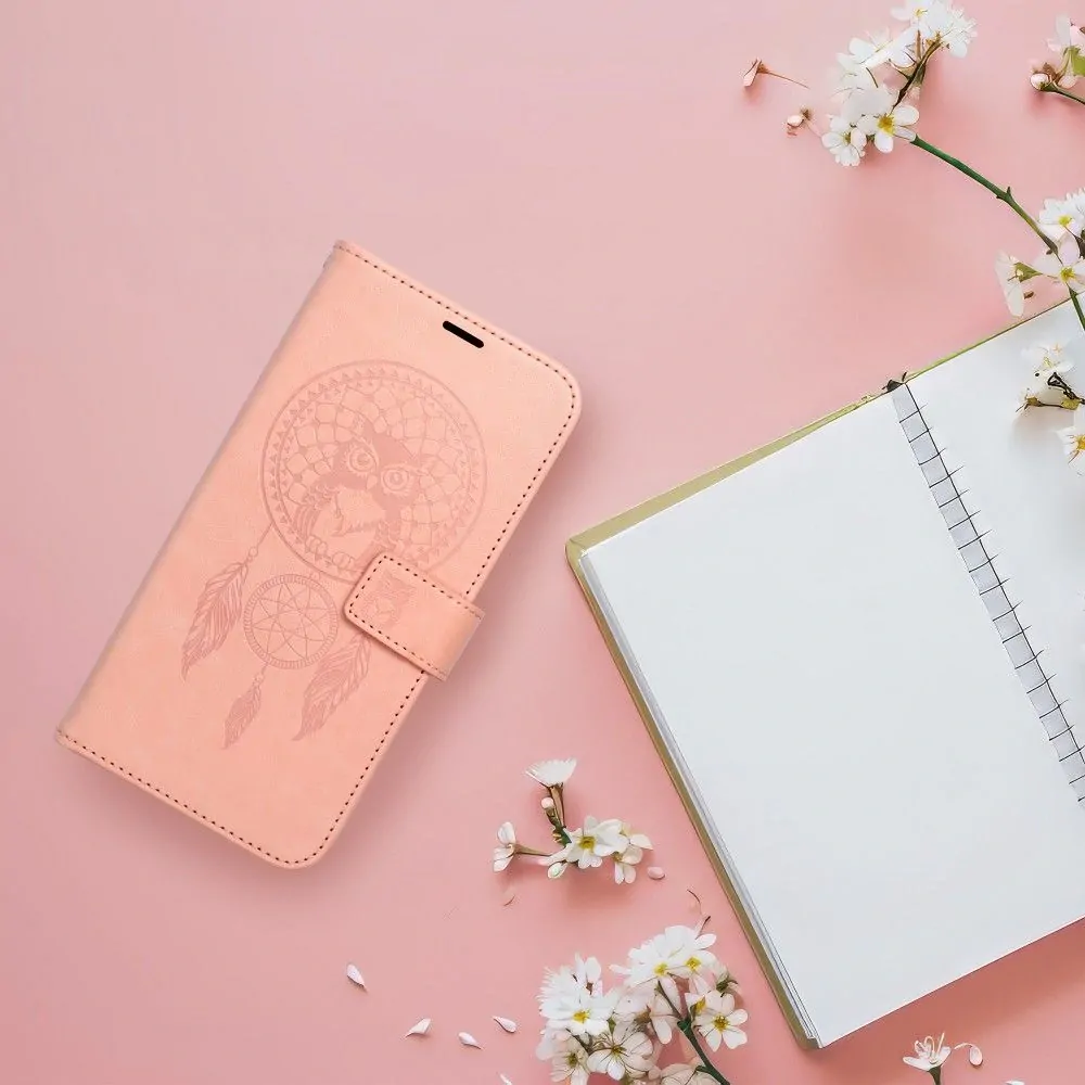 Knížkové flip pouzdro Coolcase Mezzo - Xiaomi Redmi Note 13 Pro 5G / Poco X6 5G - Oranžový lapač snů