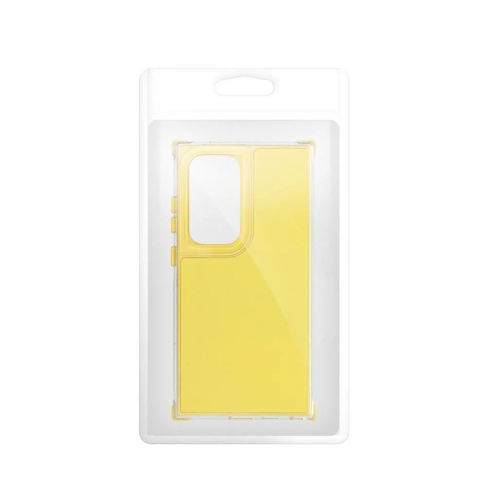 Super bytelné pouzdro Coolcase MATRIX - Samsung Galaxy A35 5G žluté