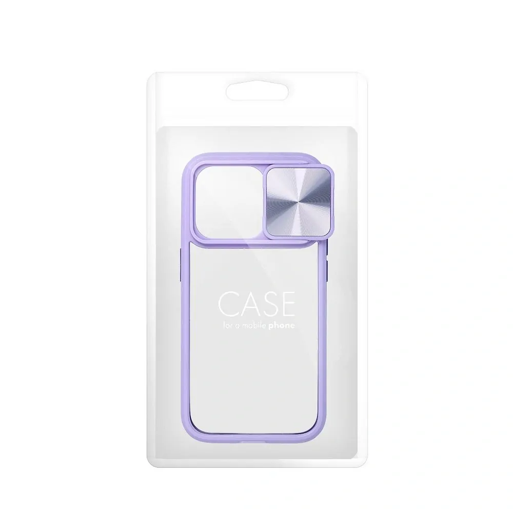 Pouzdro Coolcase Camslider na Samsung Galaxy A25 5G Fialové s ochranou kamerek