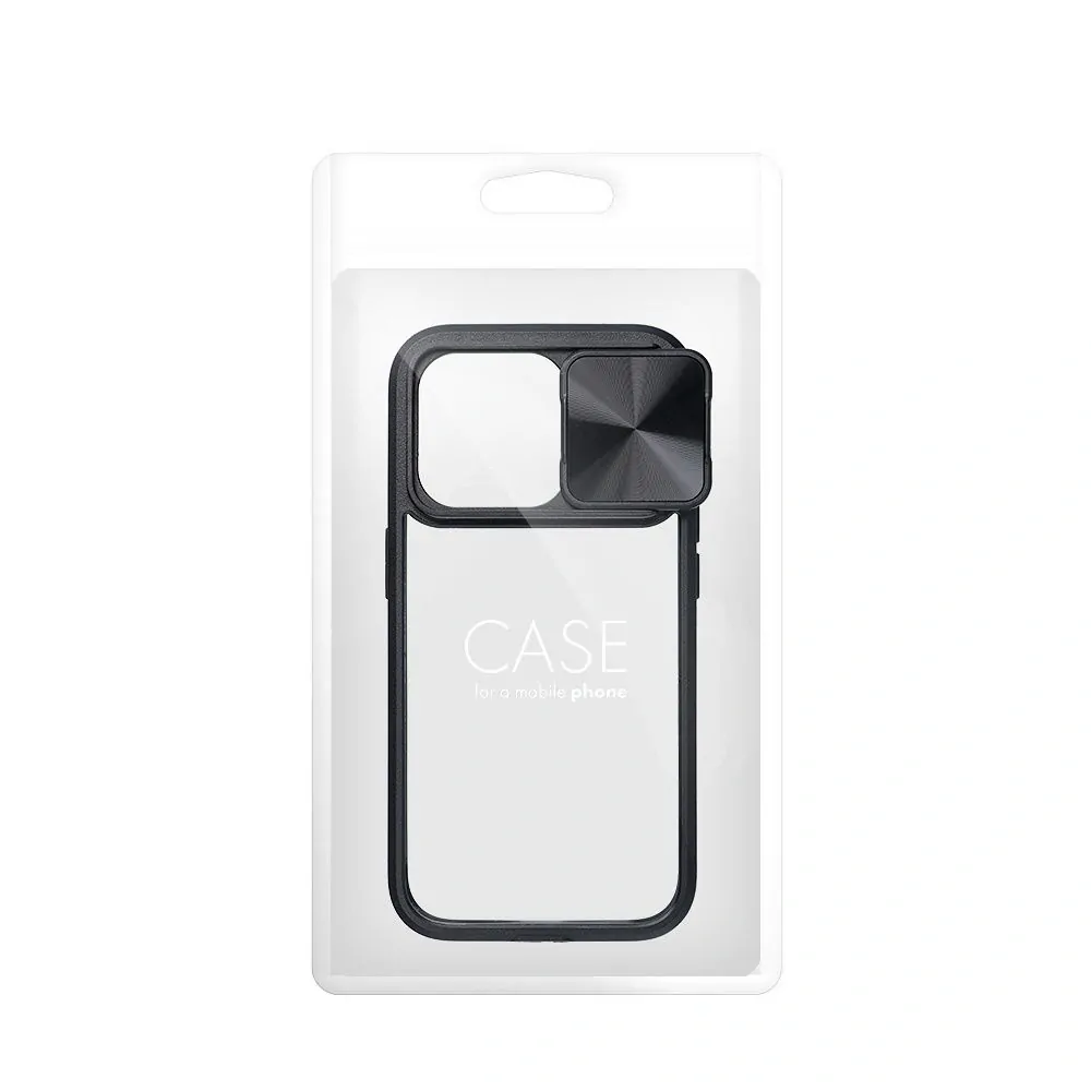 Pouzdro Coolcase Camslider na Samsung Galaxy A14 / A14 5G Černé s ochranou kamerek