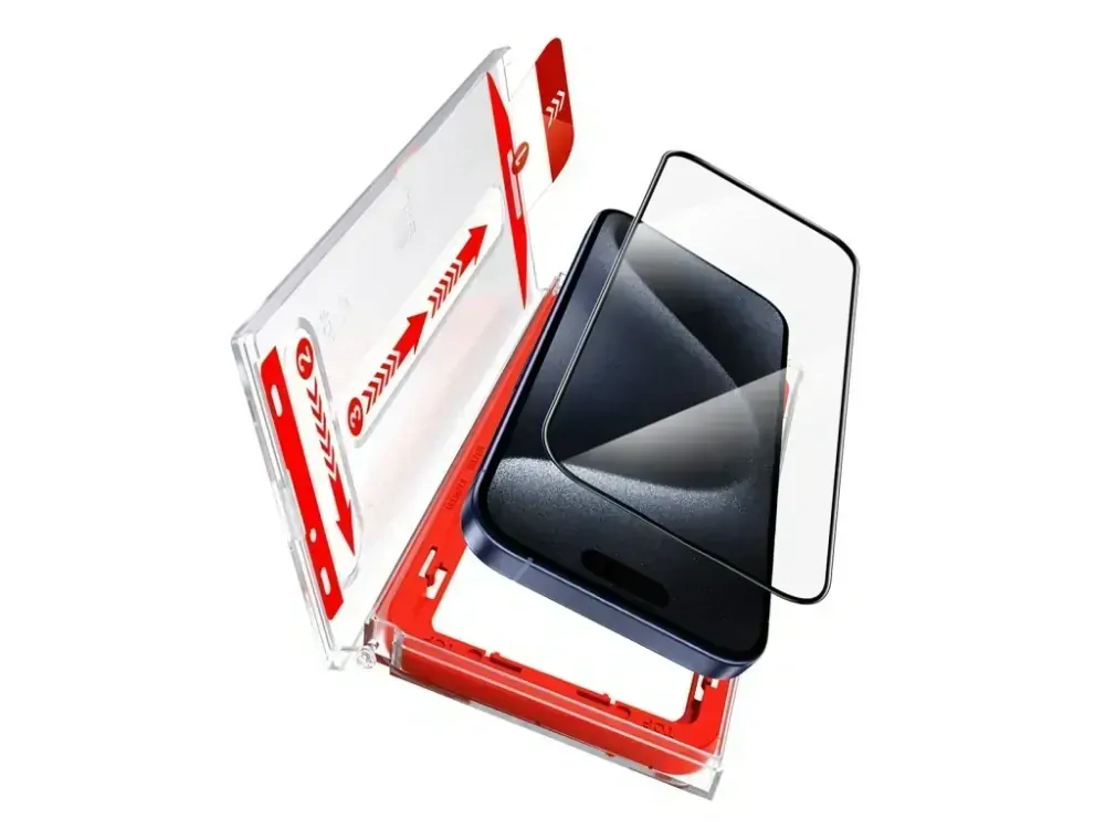 Ochranné 3D sklo Gushield GUG003 - Apple iPhone 11 / XR s aplikátorem (0745314106528)