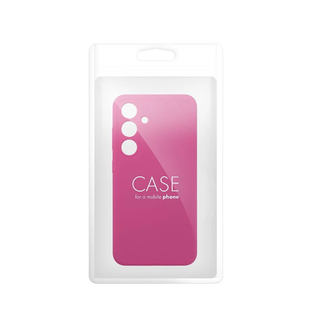 Silikonové pouzdro Coolcase SILICONE 2mm - Samsung Galaxy A05s Tmavě růžové