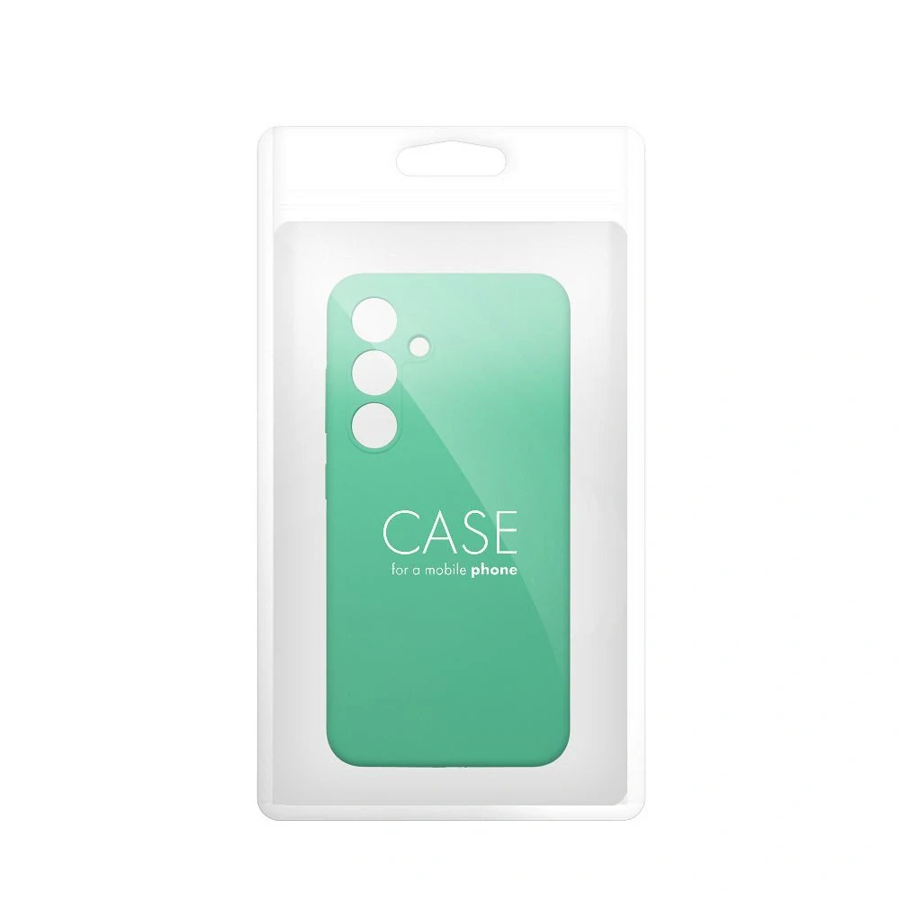 Silikonové pouzdro Coolcase SILICONE 2mm - Samsung Galaxy A05s Mátově zelené
