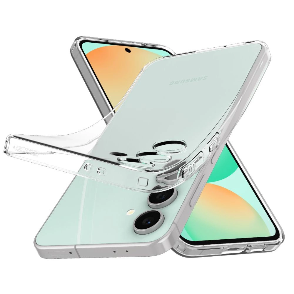 Silikonové pouzdro SPIGEN Liquid na mobil Samsung Galaxy S24 FE - Čiré