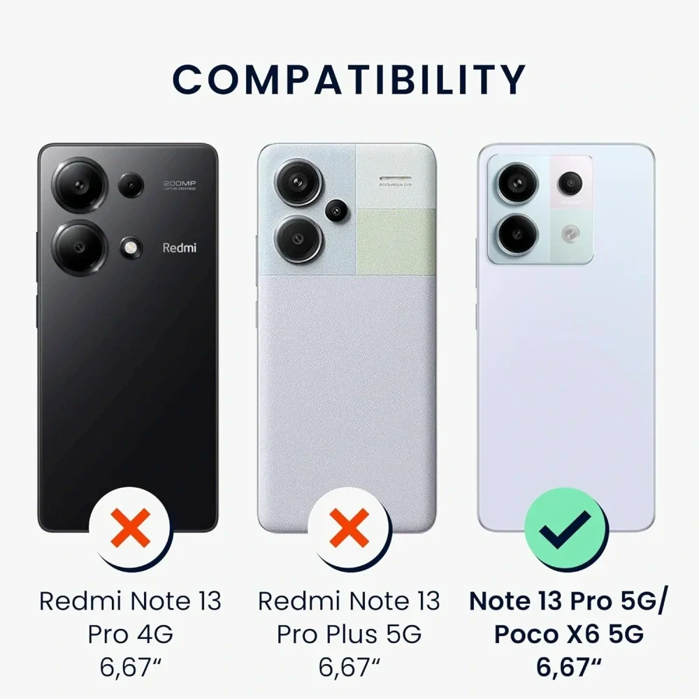 Dřevěné pouzdro KWmobile - Xiaomi Redmi Note 13 Pro 5G / Poco X6 5G Indian sun