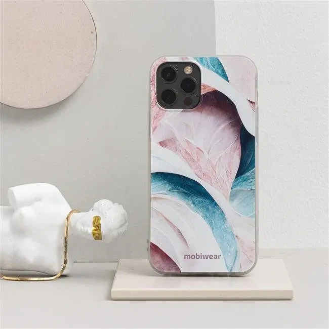 Silikonové pouzdro Mobiwear na mobil Motorola Moto G62 5G - B003F Růžový a zelenkavý mramor - VÝPRODEJ