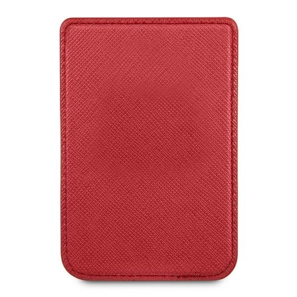 Magnetická peněženka Guess Wallet Saffiano Red MagSafe GUWMSSASLRE