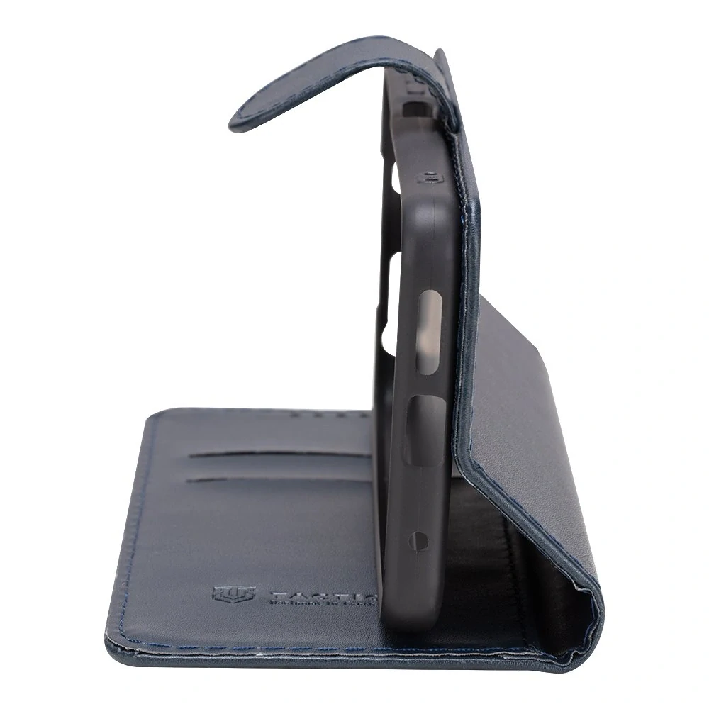 Flip pouzdro Tactical Field Notes Apple iPhone 16e / iPhone 17e - modré