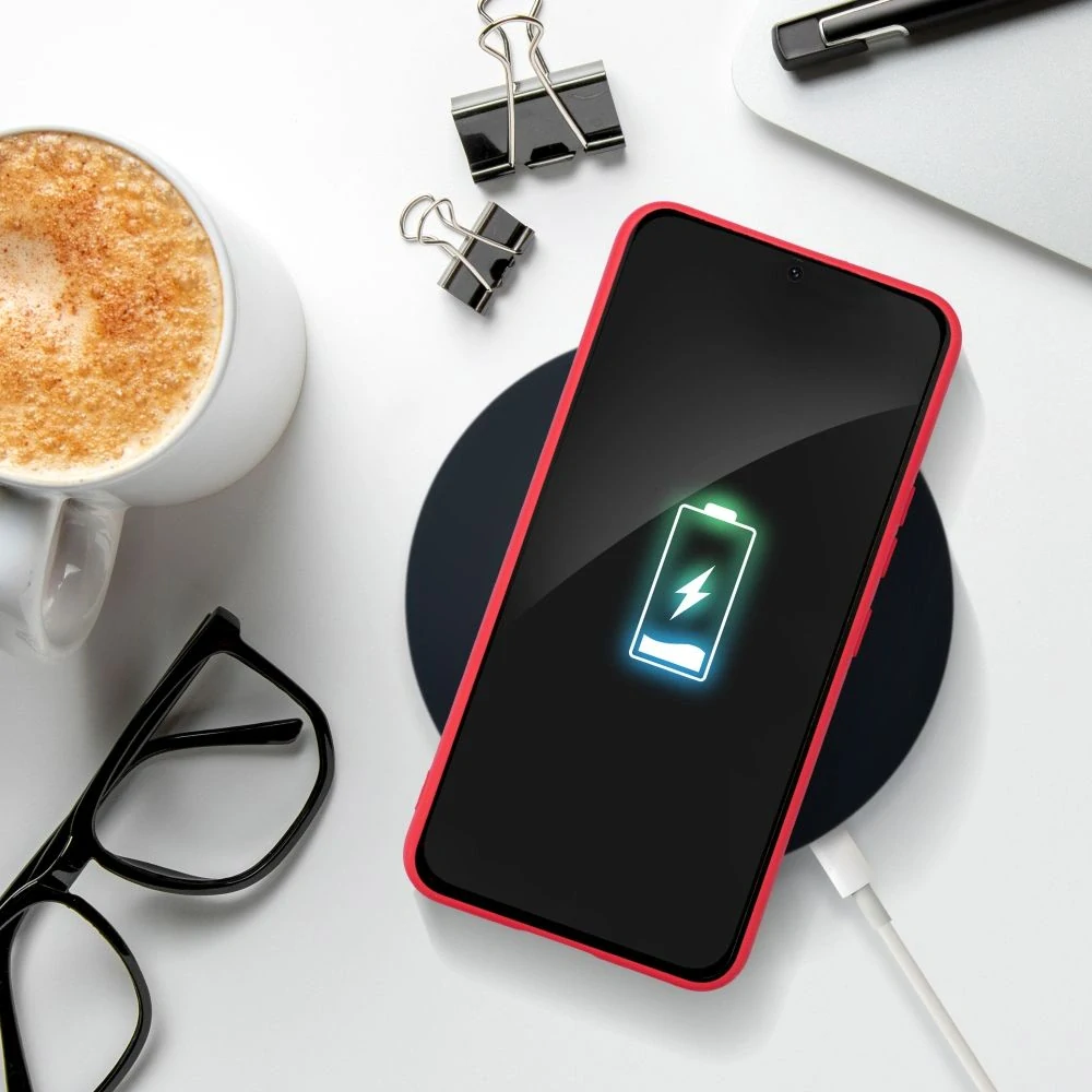 Silikonový kryt Forcell SOFT Samsung Galaxy A36 5G – červený