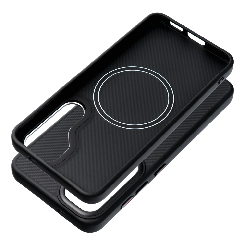 Carbon Elite Mag Cover Samsung Galaxy S25 – černé