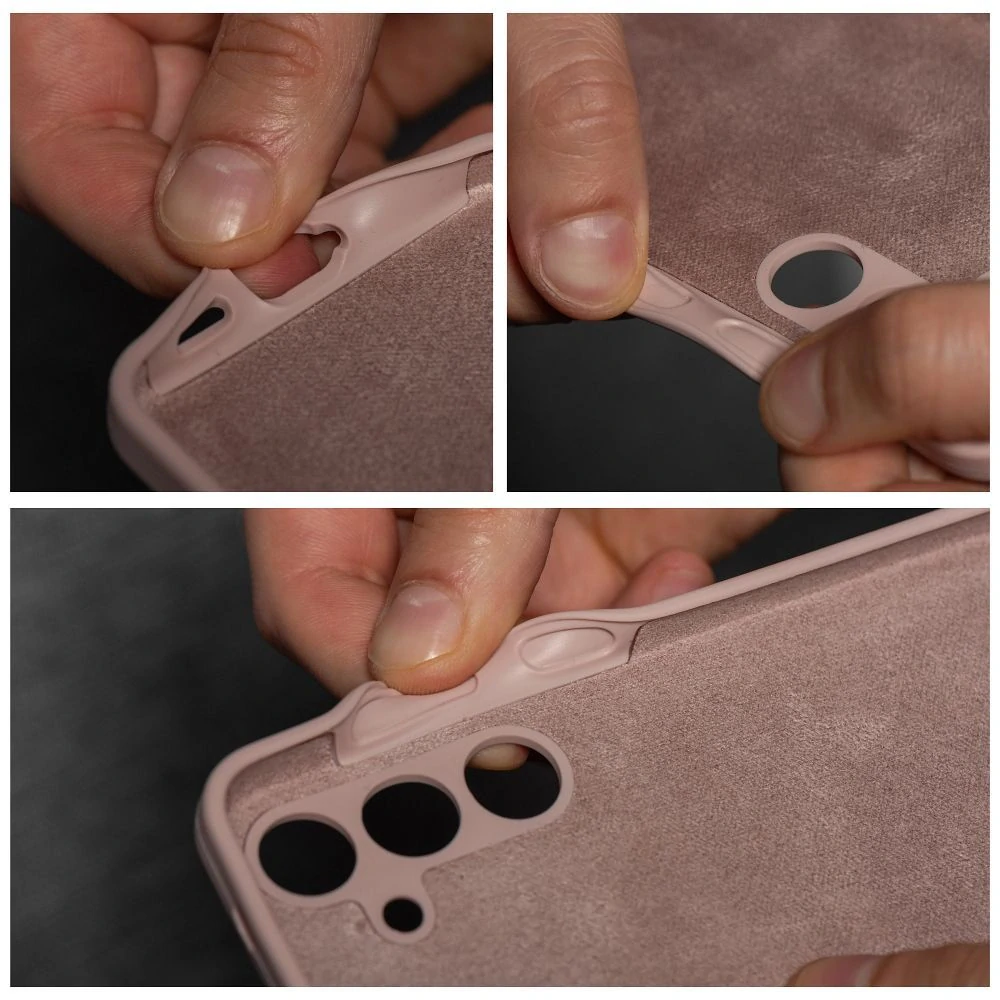 Silikonové pouzdro SILICONE 2mm pro Samsung Galaxy A26 5G – Sand Pink