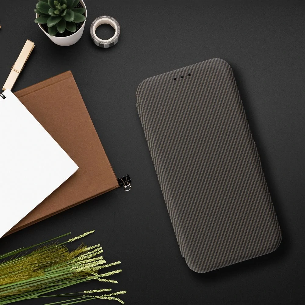 Flip pouzdro FOLIO Side Magnet Xiaomi Redmi A3 – hnědé