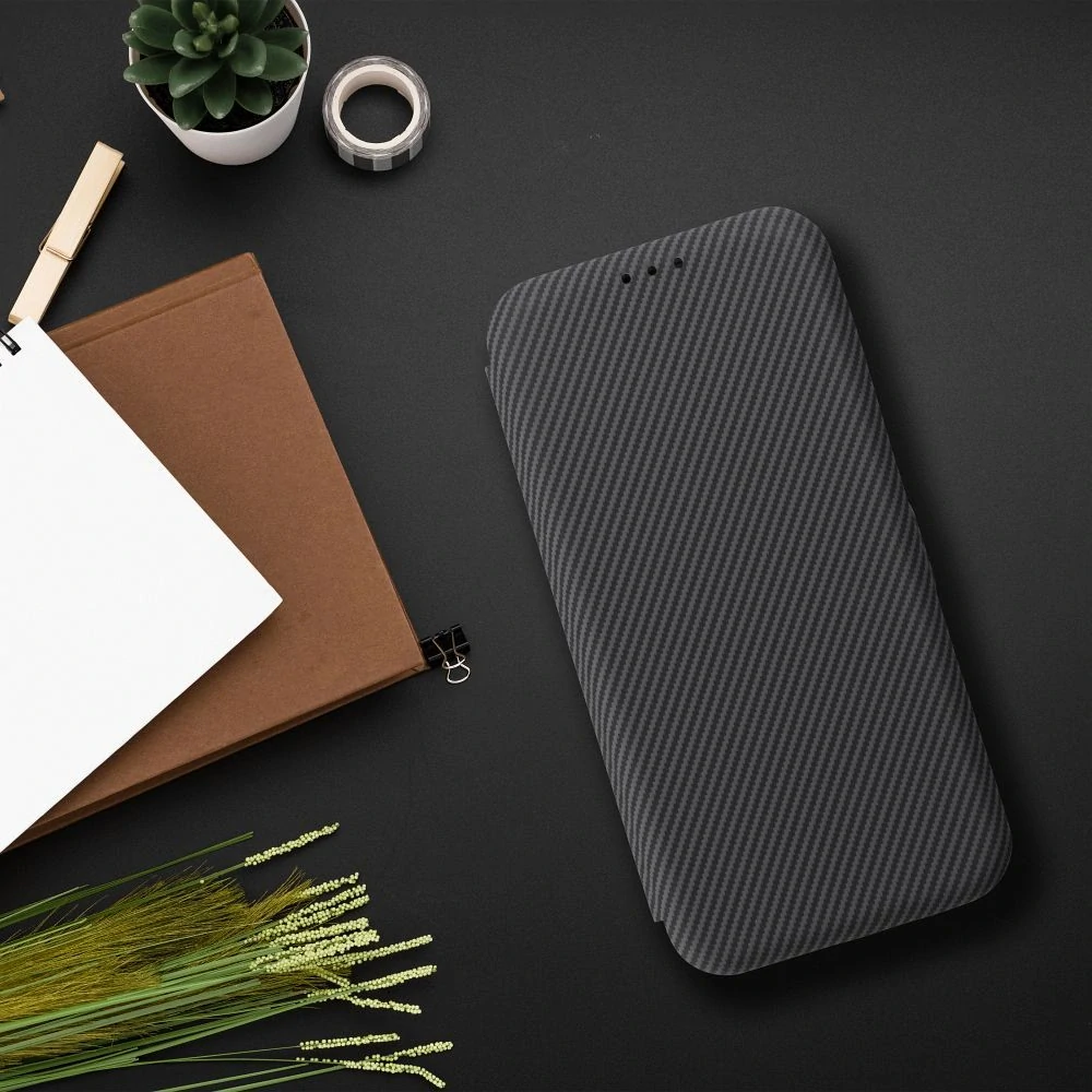Flip pouzdro FOLIO Side Magnet SAMSUNG Galaxy S24 FE – šedé