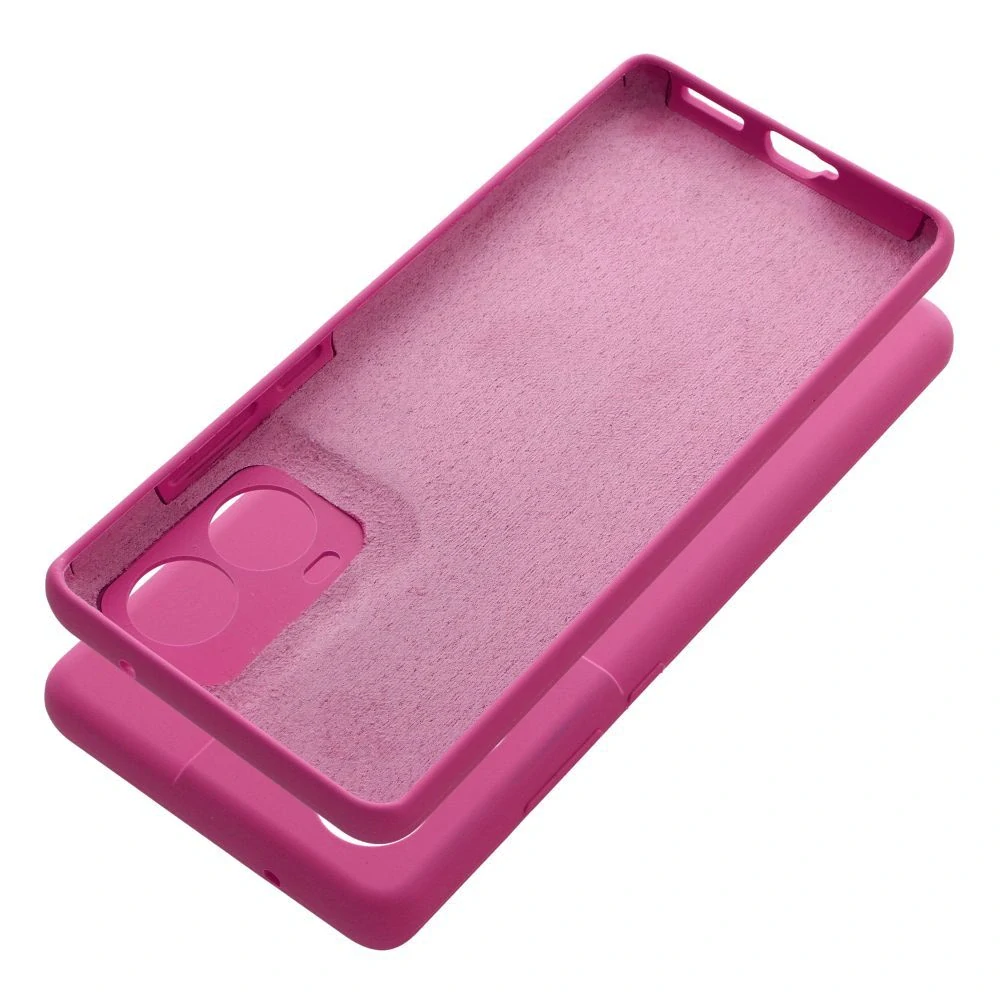 Silikonové pouzdro Silicone 2mm – Motorola G85 5G, růžové