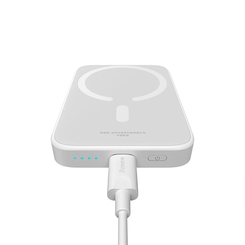 Baseus Magnetic Mini 6000mAh Powerbanka 20W – bílá