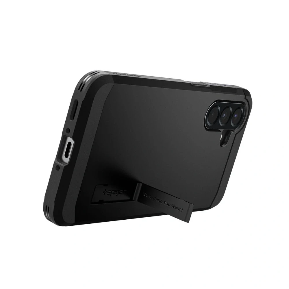 Odolné pouzdro Spigen Tough Armor – Samsung Galaxy A36 5G, černé