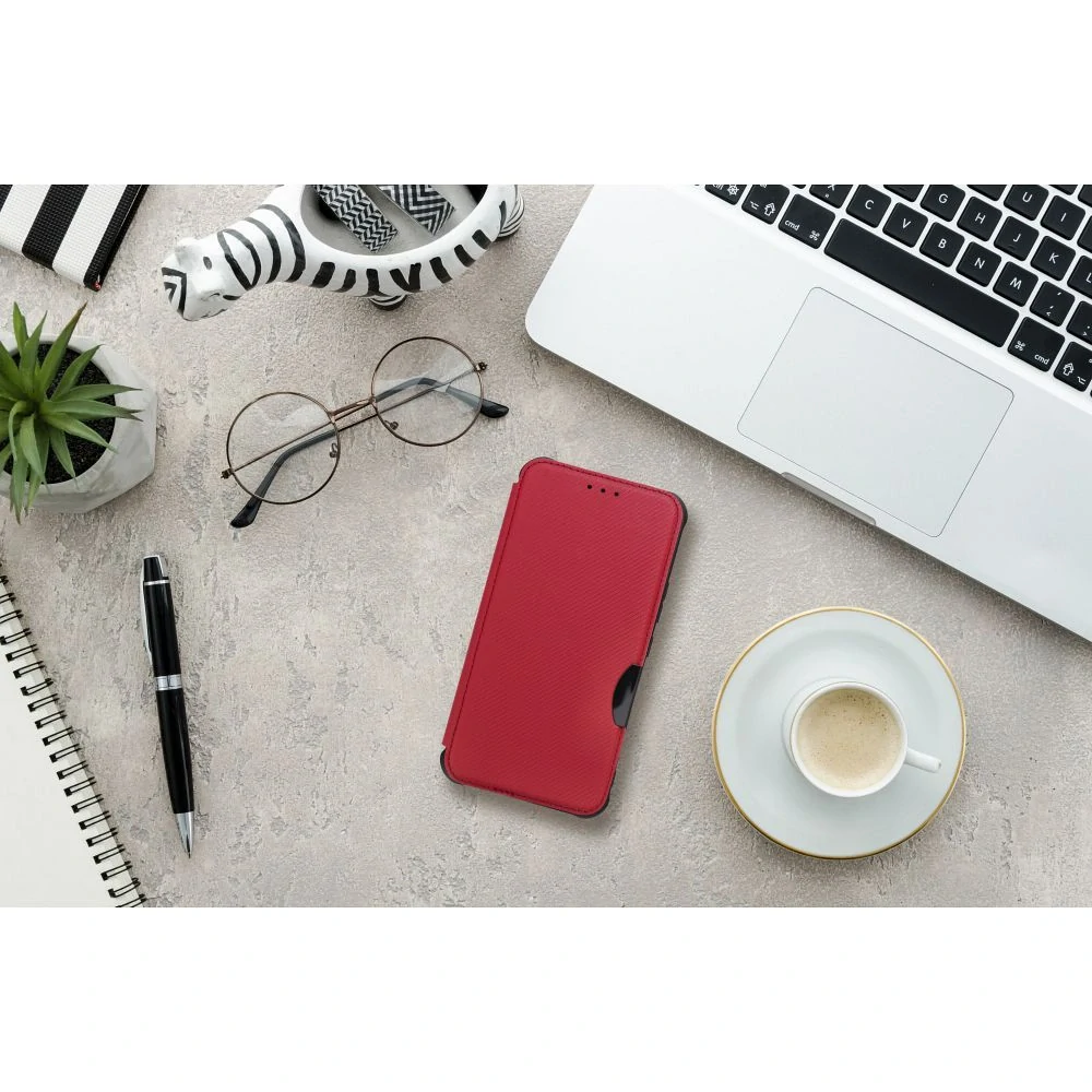 Flipové pouzdro RAZOR Book – Galaxy A16 4G/5G, červené