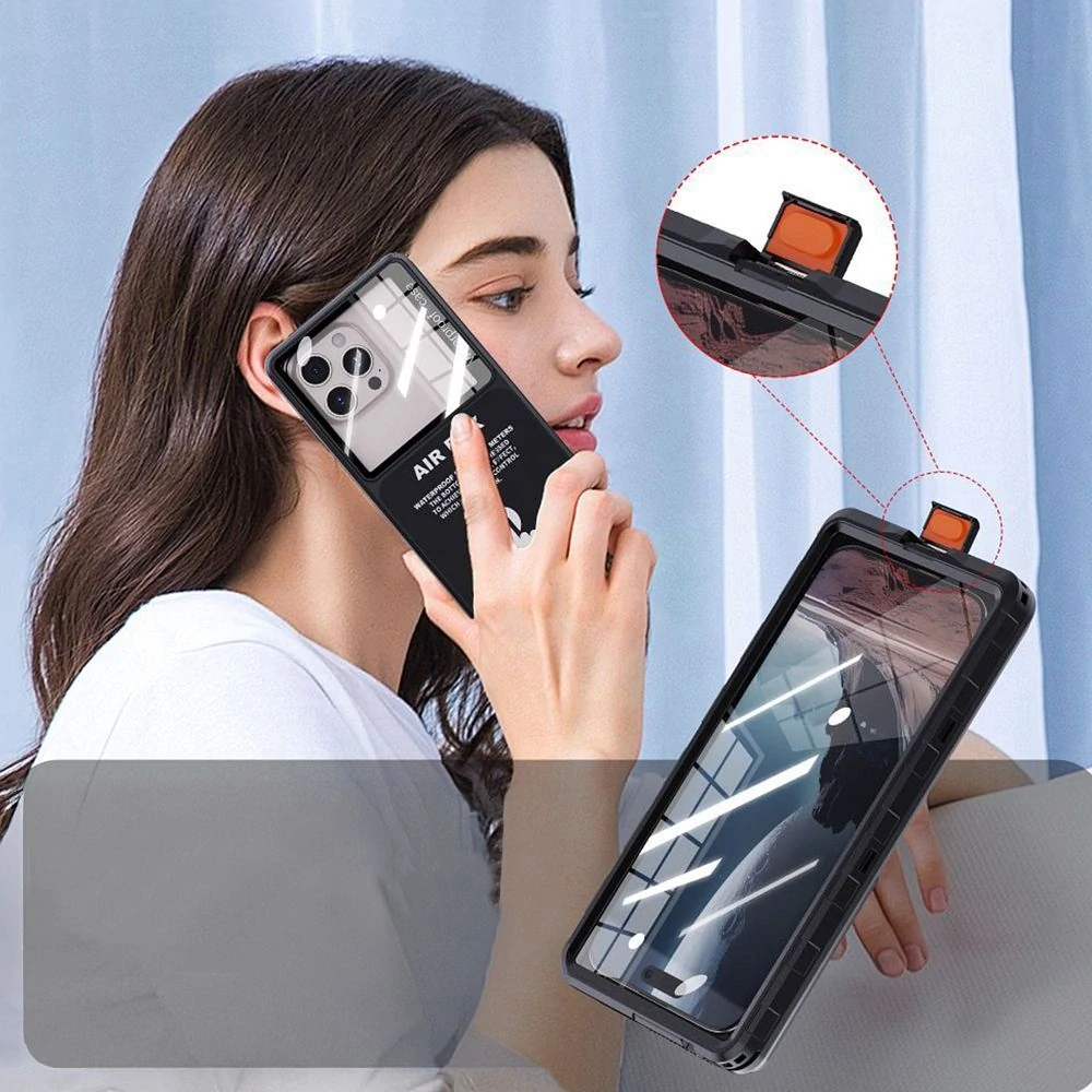 Voděodolné pouzdro SHELLBOX AIRBOX MAX 6.9 – černé