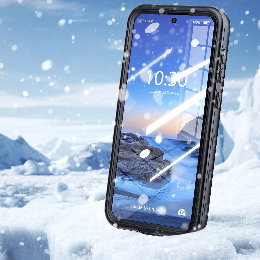Voděodolný kryt na mobil Samsung Galaxy A36 / A37 - SHELLBOX černý