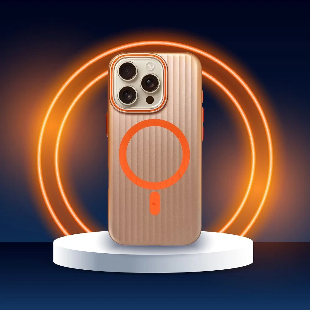Pouzdro Simply MagSafe – iPhone 16, titan písčitý