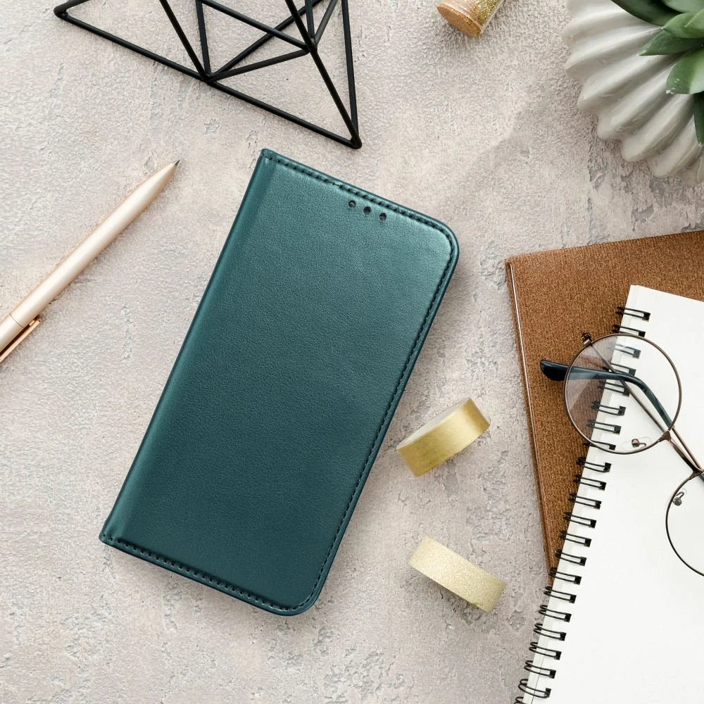 Pouzdro Smart Magneto – Motorola Edge 60 Fusion, zelené