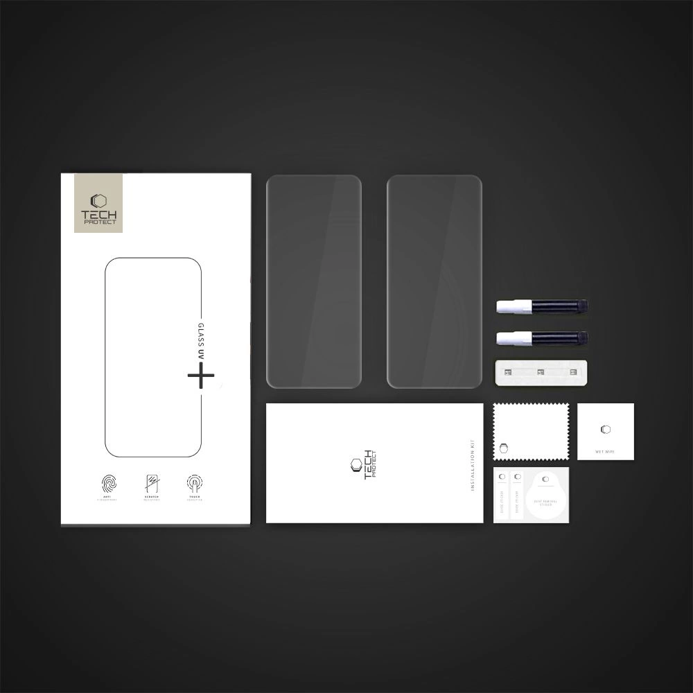 Tech-Protect Glass UV+ 2× tvrzené sklo Edge 60 Fusion - čiré (5906302363810)