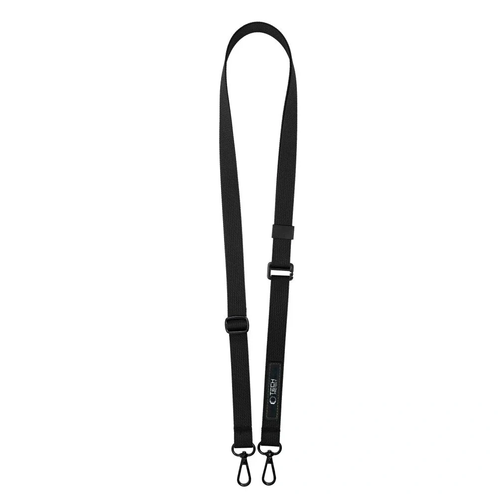 Tech-Protect C6S Crossbody Šňůrka 2v1 – černá
