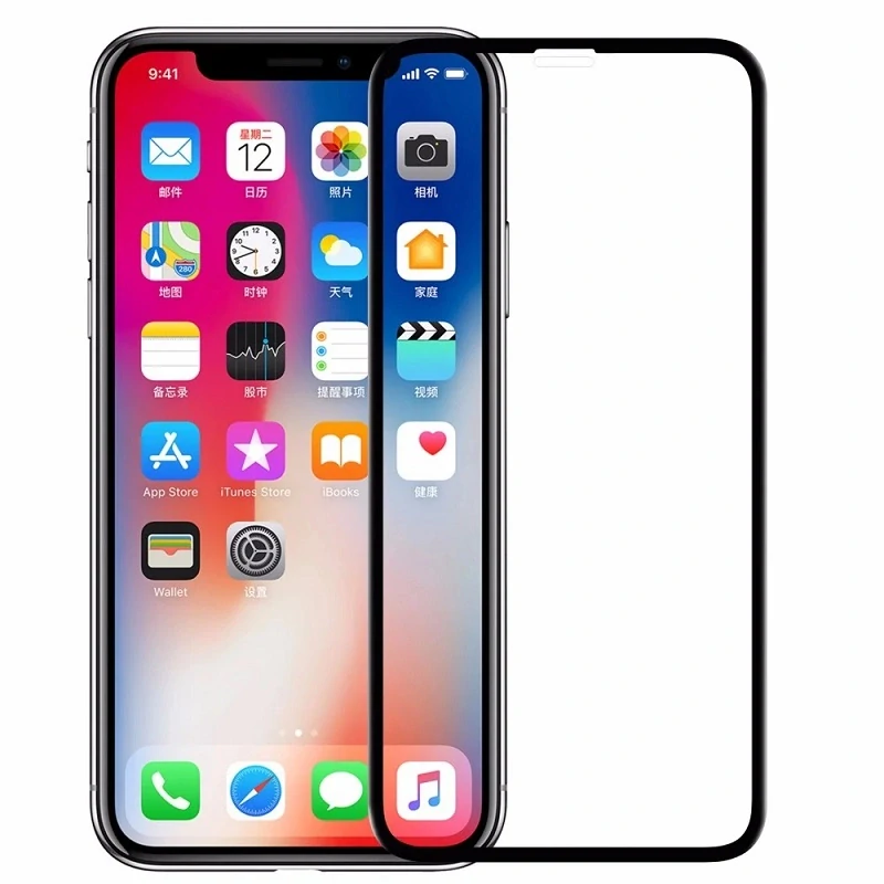 Swissten ochranné sklo iPhone 11 - černé 8595217466944