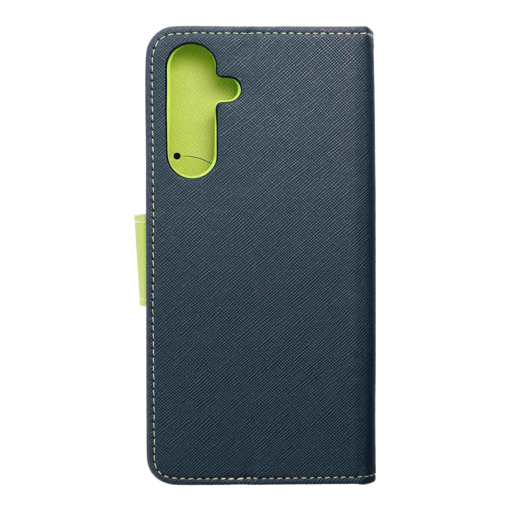 Fancy Book flip pouzdro Samsung Galaxy A16 – modro-limetkové