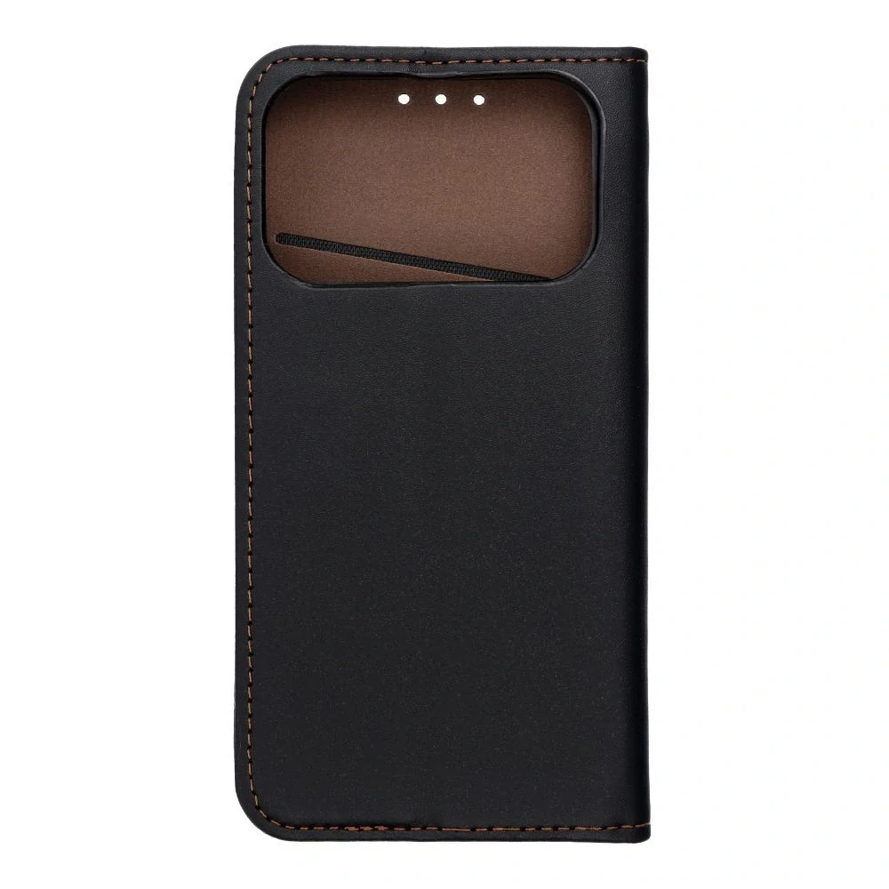 Flip kožené pouzdro SMART PRO Book iPhone 17 Pro – černé