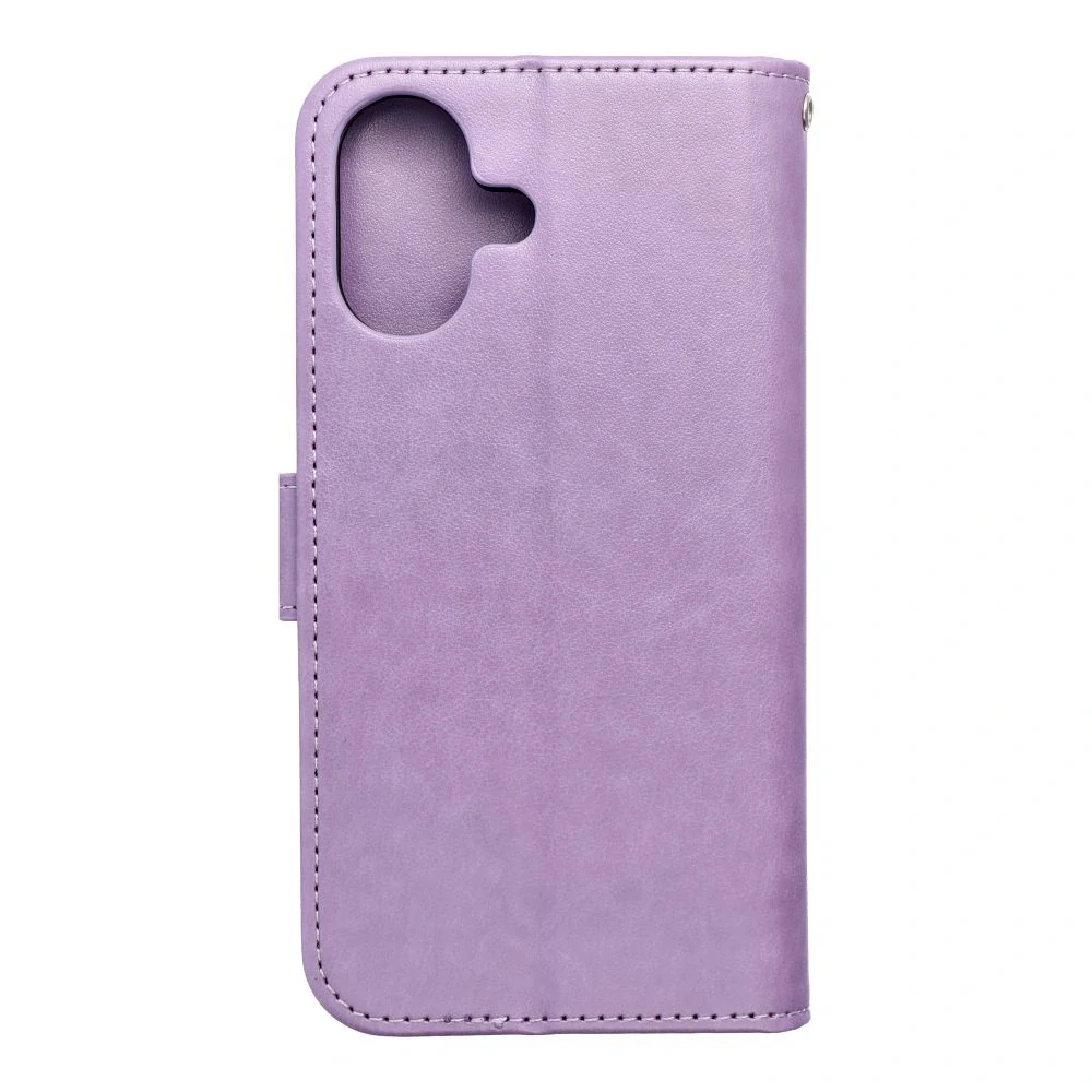 Flip pouzdro MEZZO Book iPhone 17 – fialový lapač snů