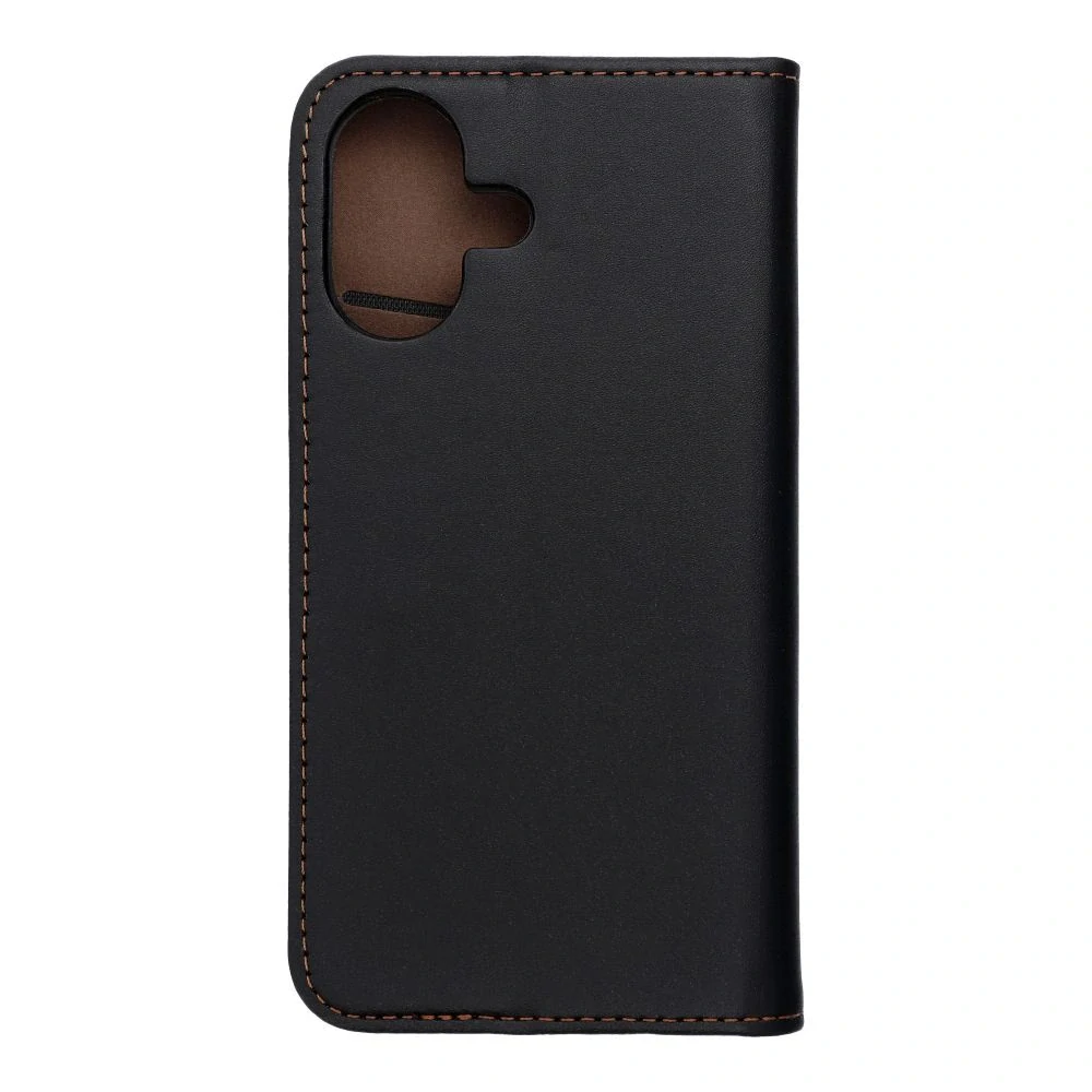 Flip pouzdro SMART PRO Book iPhone 17 – černé kožené