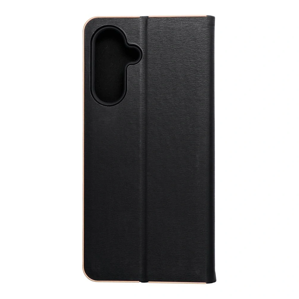 LUNA Book Gold pouzdro Samsung Galaxy A17 – černé