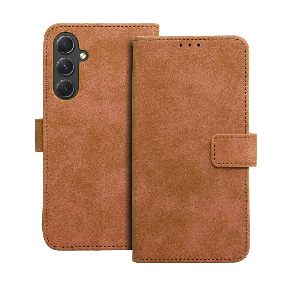 TENDER Book pouzdro Samsung Galaxy A17 - hnědé