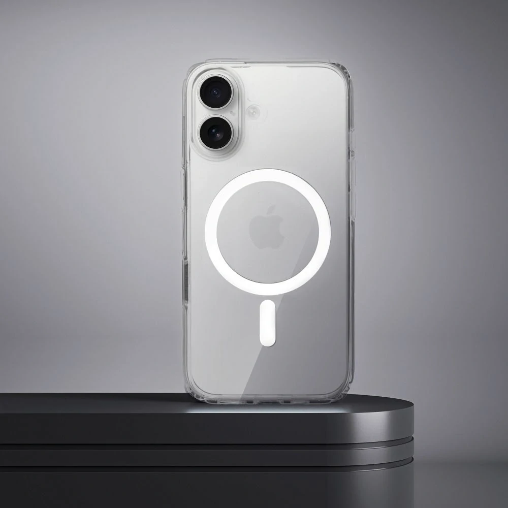 Průhledné pouzdro CLEAR CASE 2 mm MagSafe Samsung S25 Plus – ochrana kamer