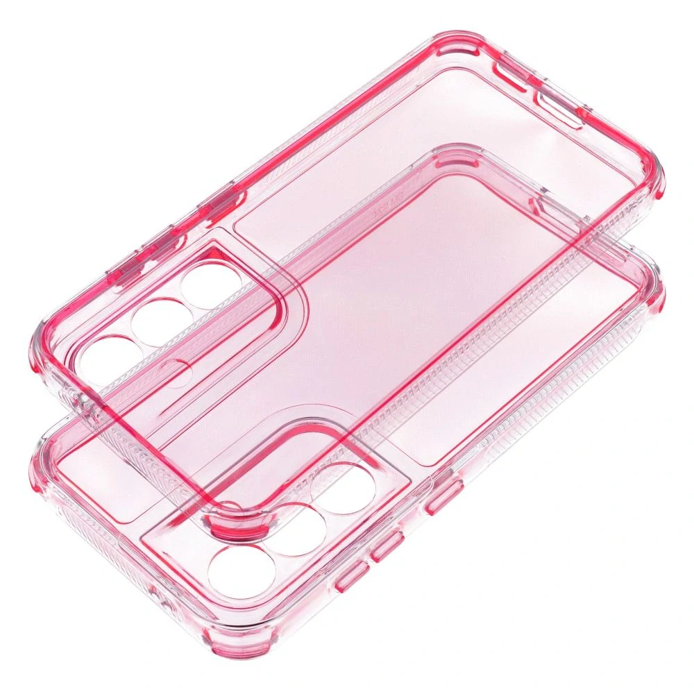 Pouzdro Matrix Clear Xiaomi Redmi 15C – pudrově růžové