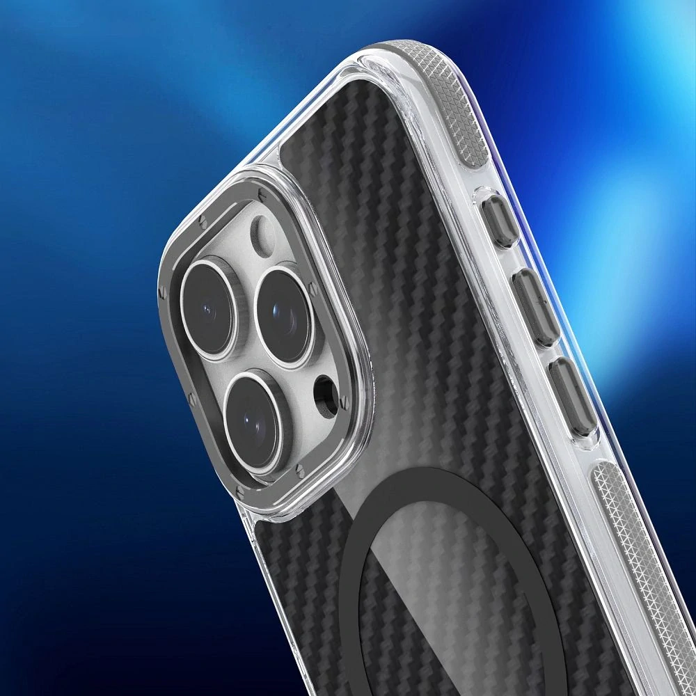 Pouzdro Fiber MagSafe Xiaomi Redmi A5 – šedé