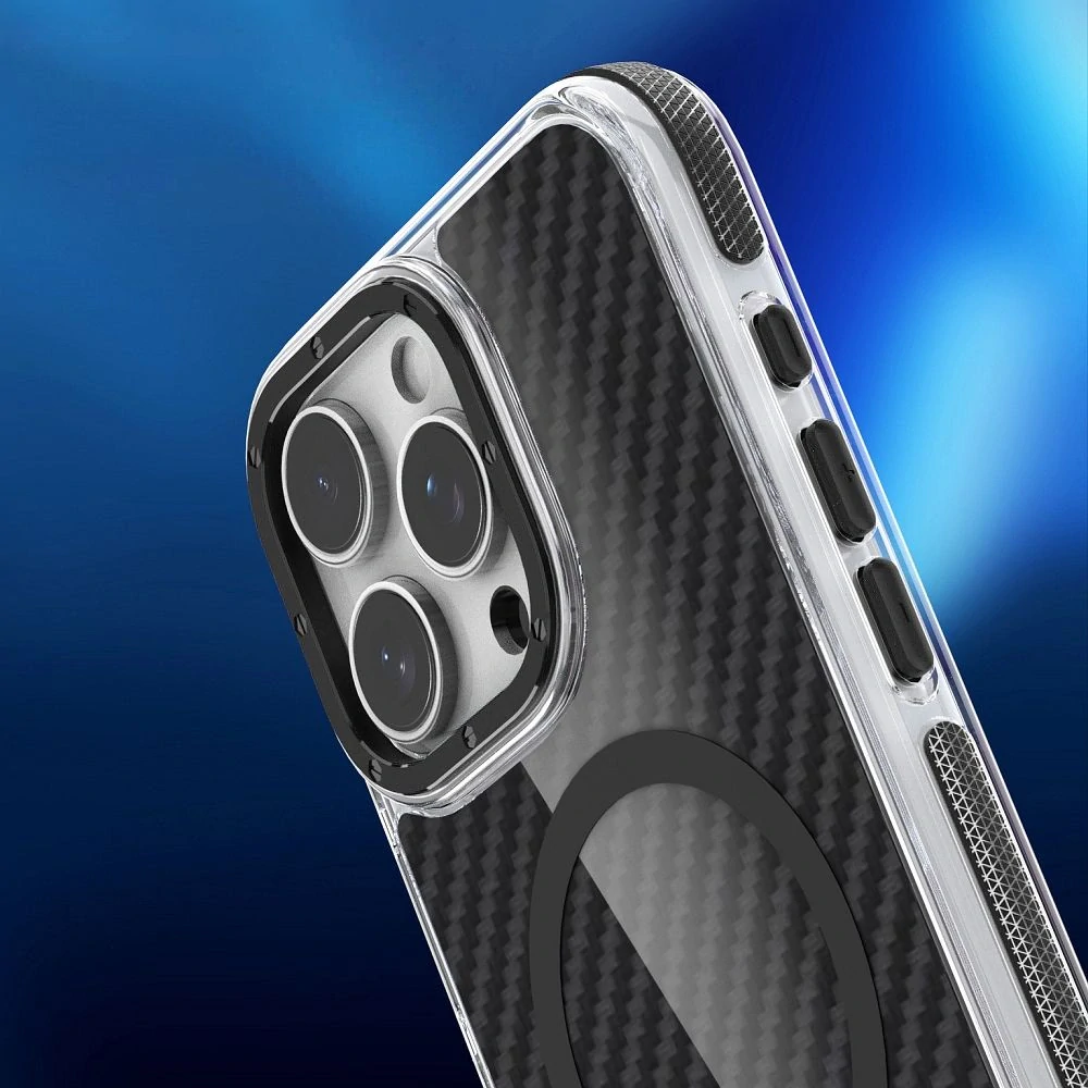 Pouzdro Fiber MagSafe Xiaomi Redmi A5 – šedé