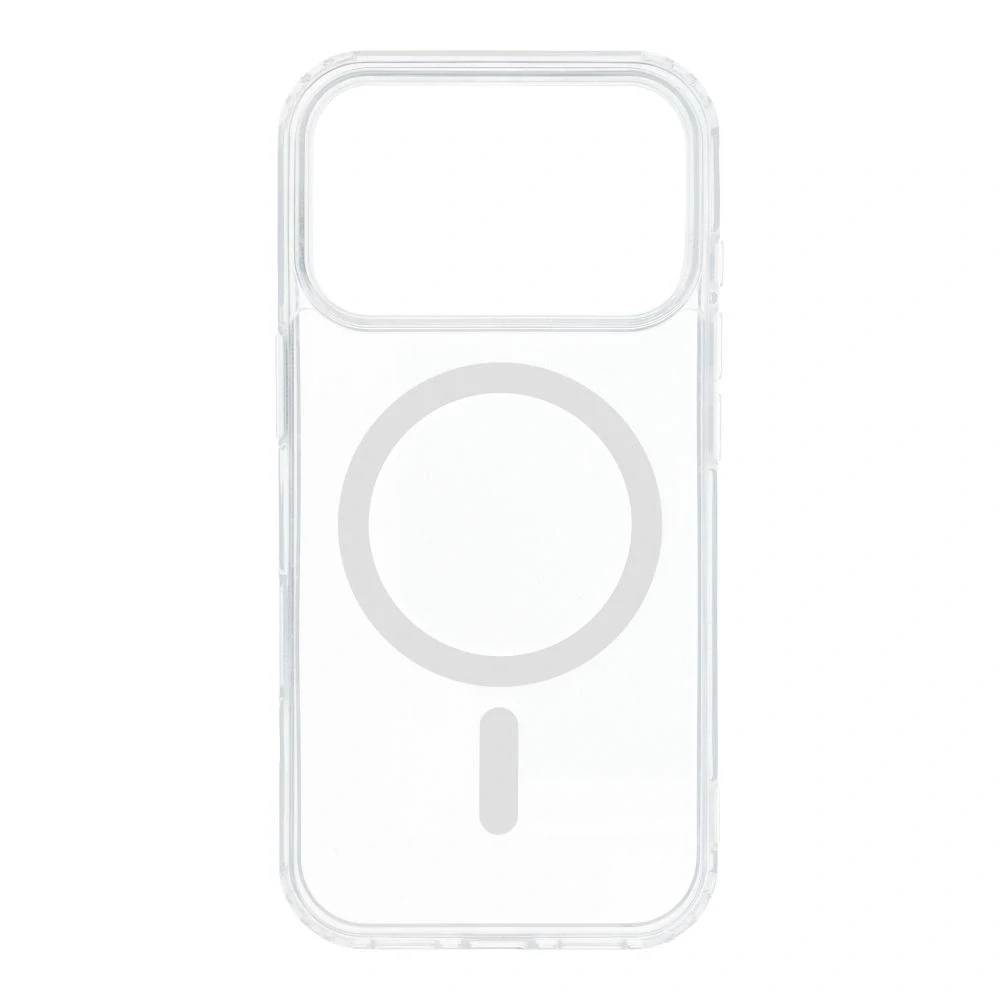 Drop Glue Colorful Ring Mag Cover iPhone 17 Pro – bílý