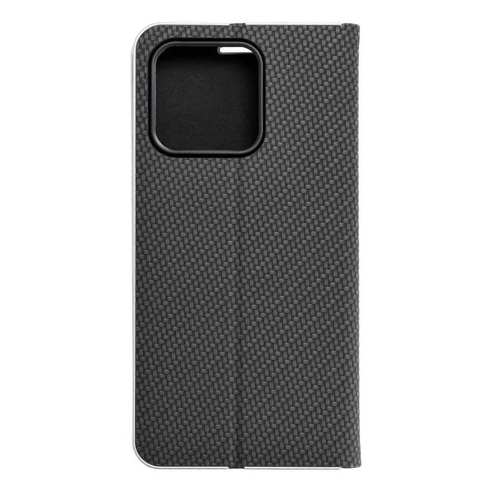 LUNA Book Carbon flipové pouzdro Xiaomi 14T Pro - černé